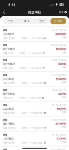 在水果派上面下载了这个网站，存款1500USDT，赢了提款都不给，我要...